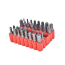 Security Tamper Proof Bit Set 33Pc Star Spanner Wing Screwdriv Magnetic  3C