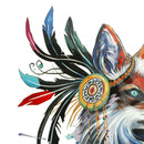 1pc fox Iron on Stickers Washable Heat Transfer Patches For T-shirt Applique JR