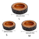 Medium Wooden Cigarette Ashtray Portable Ash Tray Business houshold New