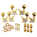 6Pcs / Set Guitar Locking String Tuners 3R 3L With Screw Tuner Set For Guitar