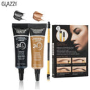 Glazzi Eyebrow Gel Waterproof Tint Makeup Brush Set Enhancer Eye Brow Dye C