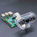 For Raspberry Pie 4B/3B+ Infrared Night Vision Camera Acrylic Housing D AAP XTB