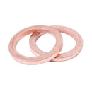 20Pcs 16mm x 22mm x 2mm Copper Crush Washer Flat Ring Seal Gasket Fitting
