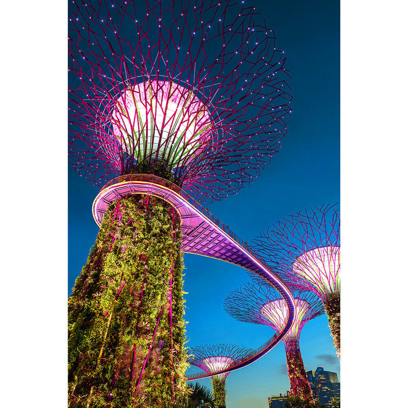 1000 Pieces Adults Kids Paper Jigsaw Puzzles Romantic Tree Assembling Craft