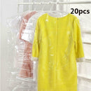 20pcs Wardrobe Clothing Hanging Dust Cover Garment Supplies Storage Bag Hom