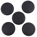 5Pcs Camera Rear Lens Cap Dust Body Cover For Canon EF ES-S EOS Series Lens  Nw