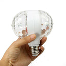 Club DJ Disco E27 6W Light Ball Bulb Rotating Party Lamp Effects Lighting