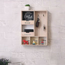 Storage Rack Three Layer Hook Hanging Wall Decoration Holder Living Room Ke