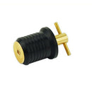 1 Inch Brass Snap Lock Drain Plug for Boats for Marine Deck Drainage