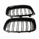 1Pair Gloss Black Front Grille/Grilles Kidney For BMW 3-Series F30 F31 F35