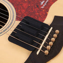 2*Silicone Practice Mute Silencer Pad For Guitar Acoustic Instruments Accessory