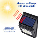 40 LED Solar Light Motion Sensor Waterproof 150 Rotate Wall Street Light