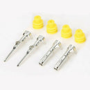 5pcs 2pUniversal Car Electrical Wire Connector Terminal 1.5 Way Terminal TQE