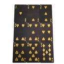 1x Waterproof Plastic Playing Card Game Black Poker Cards Waterproof  PokerB Hn