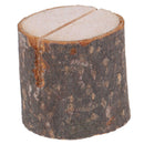 10pcs/lot Wood Pile Photo Natural Tree Stump Shape Clip Stand Party DecoratiFT