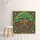 5D DIY Full Drill Diamond Painting Tree Embroidery Mosaic Craft Kits Decor