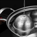 Stainless Steel Tea Infuser Sphere Strainer Locking Spice Tea Filter (S) A