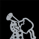 Baby Angel Horn Star Scrapbook Album Card Paper Craft Stencils Embossing ON