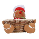 Merry Christmas Candy Storage Basket Decoration Santa Claus Storage Basket