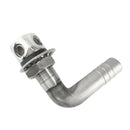 1x 15mm 316 Stainless Steel 90 Degree Bend Boat/Yacht/Car Gas Fuel New CGY