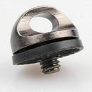 BLACK - 1/4" Strap Connector Screw Adapter For Rapid w/ DSLR/SLR Camera R1M9