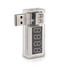 Car USB Voltmeter Voltage Tester Digital Display DC 3-7,5V for Power Bank