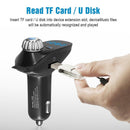 Bluetooth Car Hands-free Kit FM Transmitter MP3 Player Quick Charge USB Charger