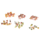10 Pcs/Set Spring Pipe Clip Oil Water Air Tube Clamps Band Type Fastener B Ew