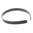 1/2" Black Plastic Hair Headband - 36 Pieces Z5P3