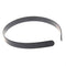 1/2" Black Plastic Hair Headband - 36 Pieces Z5P3