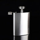 Stainless Steel Flat Jugs Russian Spirits Pots Outdoor Portable Bottle Hous