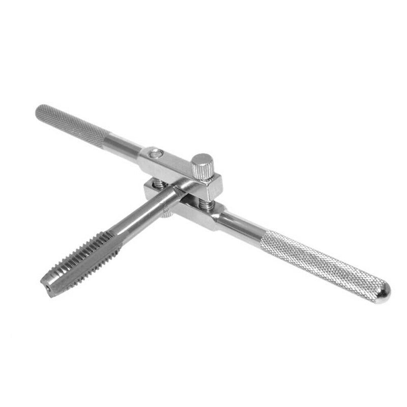 M4-M12 Tapping Bit Adjustable Tap Wrench Holder Threading Bolts Repair Tool