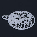 Snow House Circle DIY Metal Stencil Embroidery Craft Cutting Die Card Decor Gift