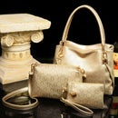Womens Handbag Set Leather Shoulder Messenger Tote Purse Ladies Bag