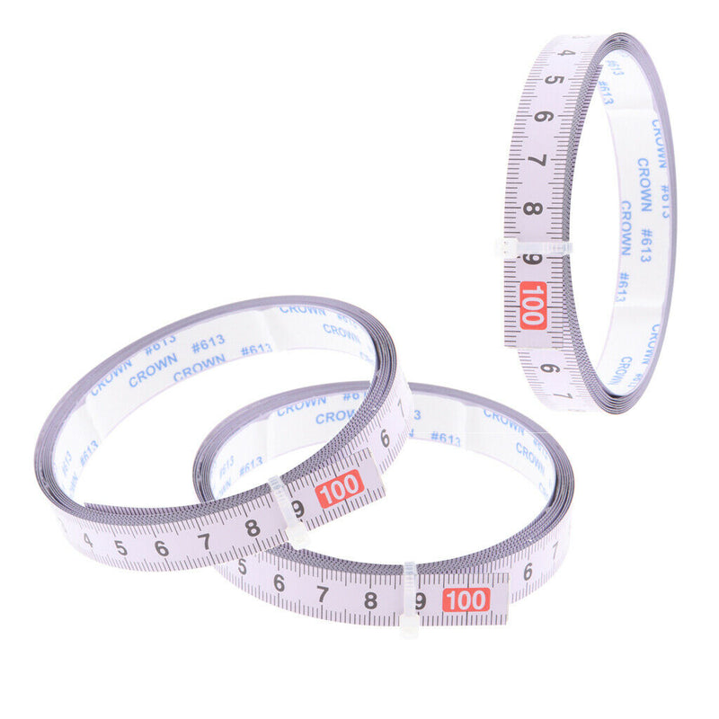 3Pcs Reading method Ruler Sewing Craft Supplies Miter Saw Track Tape Measure