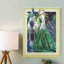5D DIY Special Shaped Diamond Painting Girl Cross Stitch Mosaic Craft Kits