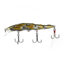 Shoal Type Minnow Hard Baits 11.5cm 15.7g Fishing Lure Wobbler Feather Hook BX