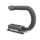 C-shaped DV Handhold Stabilizer Bracket Steadicam Camera Home Holder