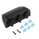 12V 3 way Cigarette Lighter Socket Splitter Dual USB Car Charger Power Ada LPJ