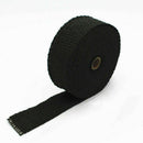 2x Exhaust Manifolds Fiberglass Heat Wrap Tape Thermal Wrap Black Ties 2.7m
