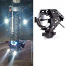 1pc 30W U5 Motorcycle Motorbike Headlight LED Fog Spot Lights Bulb & Switch ISX