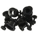 Stainless Steel Ear Tunnels Plugs Ear Stretchers Expanders 1.6-10mm Set of  R8K9