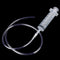 60ML Plastic Feeding Syringe Reusable Pump With 80cm Tube For  Lab Medical C Nw