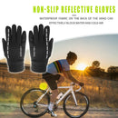 Outdoor Touch Screen Gloves Winter Windproof Reflective Full Finger Gloves
