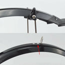 Folding Bike Mud Guard Stopper 14'' Flexible V-Brake Front Rear Mudguard Fender