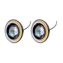 2PCS COB LED Fog Light Projector Car Lamp White Angel Eye Halo Ring DRL CHO YDM