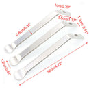 3PCS Bicycle Tyre Pry Bar Iron Cycling Tyre Lever Opener Bike Tire Spoon Bik@