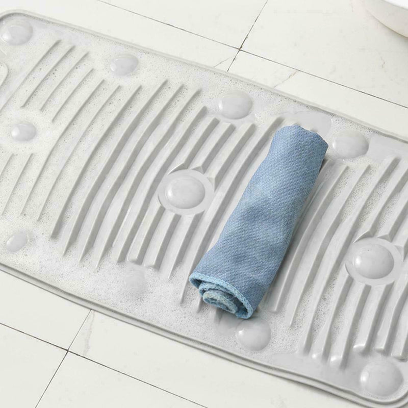 Silicone Makeup Brush Cleaner Pad Washing Board Cleaning Folding Washboard O5K5
