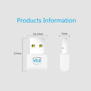 Computer Bluetooth Adapter 5.0USB Desktop Dongle Wireless WiFi Audio Receiv K3I6