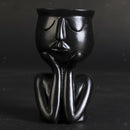 2 Pieces Flower Pots Head Planter Face For Plants Unique Succulent Planter Vase
